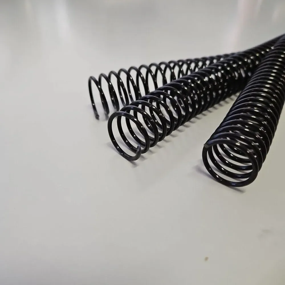 25mm Black 4:1 Pitch Spiral Binding Coil 12